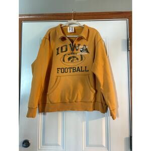 Iowa Hawkeyes 1/4 Zip Pullover Size XL